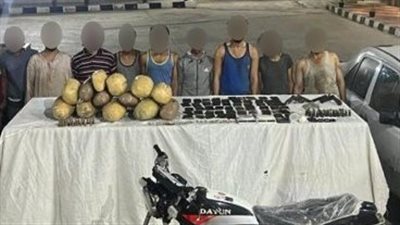 هيدرو وشابو وهيروين.. القبض على 9 أشخاص بحوزتهم مخدرات بـ 2 مليون جنيه في دمياط