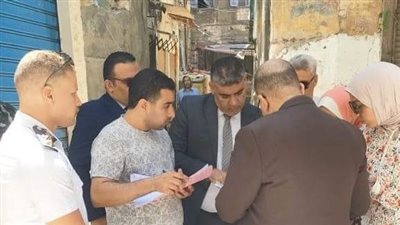 النيابة الإدارية تعاين عقار الإسكندرية المنهار وتكلف لجنة بالفحص