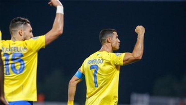 احتفال رونالدو بفوز