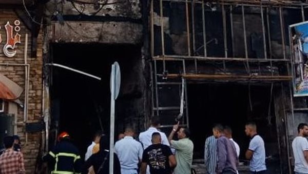 حريق مطعم - صورة