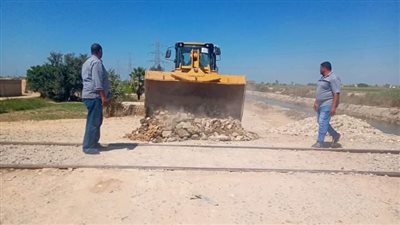 غلق 64 معبرًا مخالفًا على حرم السكة الحديد بالبحيرة