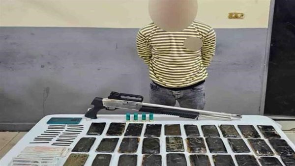 المتهم والمضبوطات