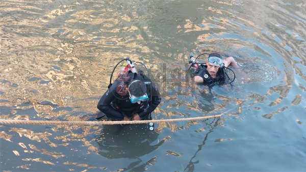 انتشال جثة شخص غرق