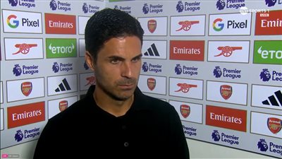 أرتيتا يعلق على فوز أرسنال الأول في الدوري الإنجليزي هذا الموسم