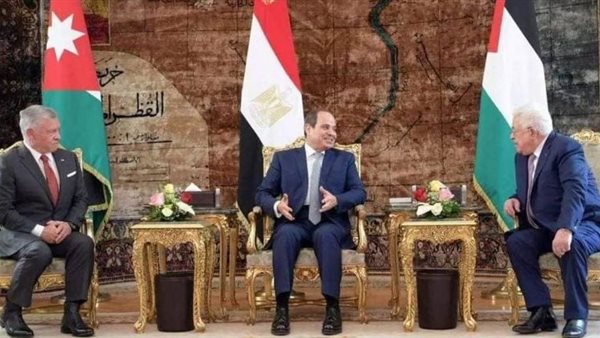 قادة مصر والأردن