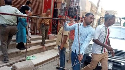 تحرير 263 محضر إشغال في حملات مكبرة بـ 3 مراكز بالمنيا