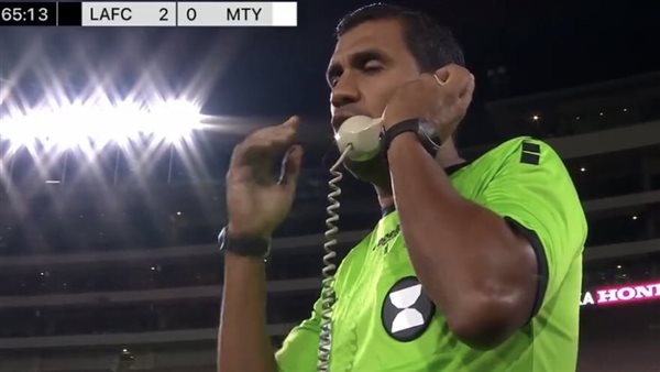 حكم مباراة مونتيري