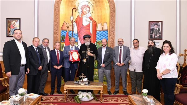 البابا تواضروس يستقبل