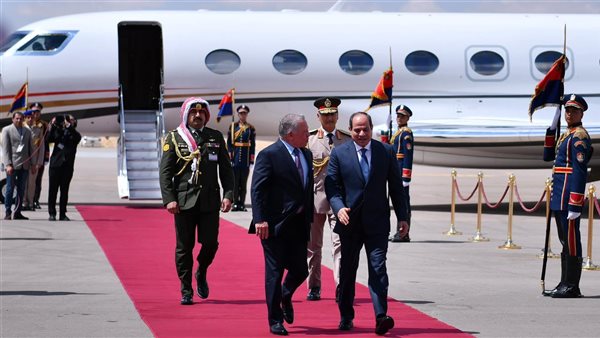 السيسي والعاهل الأردني