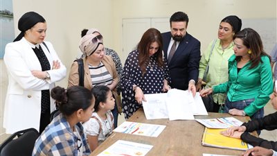 القومي للمرأة يختتم مبادرة لتوعية أطفال حي الأسمرات بأهمية الفن