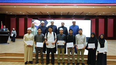 وكيل الأزهر ووزيرا الثقافة والأوقاف يكرمون الفائزين في مسابقة مواهب وقدرات