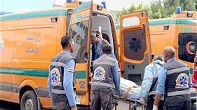 مصرع وإصابة 3 أشخاص في حادث تصادم بالطريق الصحراوي بالبحيرة