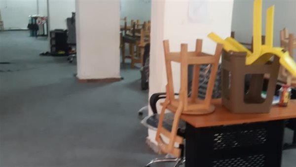 غلق وتشميع سنتر تعليمي