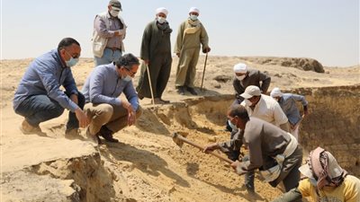 كشف أثري جديد “أون لاين” بمنطقة آثار سقارة بالتزامن مع يوم التراث العالمي