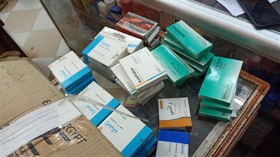 ضبط مخزن أدوية مُهربة في الشرقية.. وتحريز 11 ألف و769 عبوة (صور)