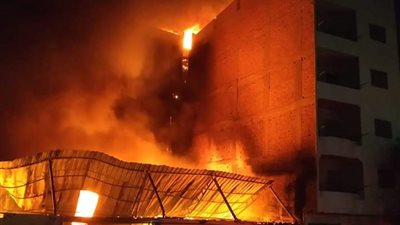 إصابة 5 أشخاص من أسرة واحدة بحروق نتيجة انفجار أسطوانة غاز بالبحيرة