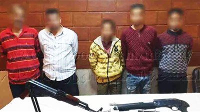 ضبط 6 عناصر إجرامية بعد تبادل لإطلاق النار مع قوات الأمن بالقليوبية