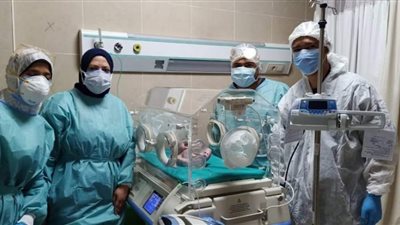 نجاح ثالث ولادة لأم مصابة بفيروس كورونا داخل مستشفى العزل بإسنا (صور)