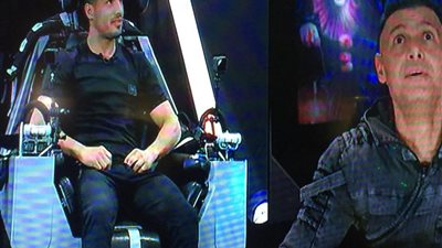 طارق حامد لـ”رامز جلال” عن مشاجرته مع كهربا في مباراة السوبر: “هو اللي نرفزني”