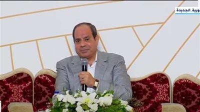 السيسي: اشتغلت وأنا ضابط صغير في السلوم سنة 87.. وسيوة كان فيها مشكلة الصرف الزراعي