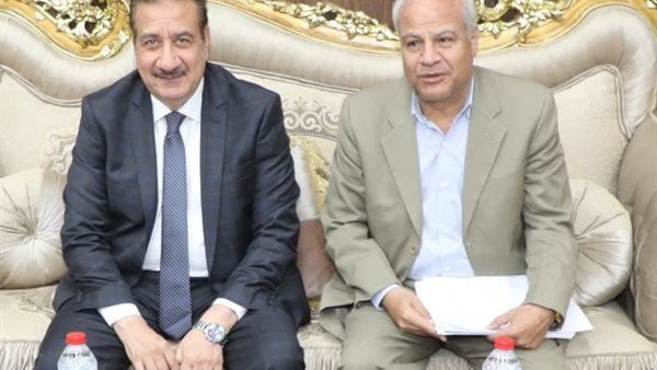 محافظ المنوفية ووكيل