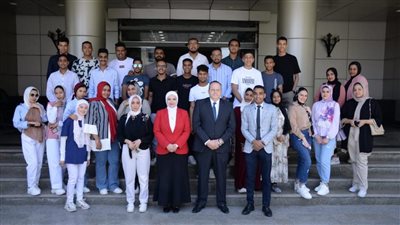 ندوة تعريفية حول أهمية التخطيط على المستوى القومي لطلاب الأكاديمية العربية للعلوم بأسوان