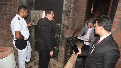 حريق عقار بالحوامدية يكشف عن وجود مصنع مواد كيميائية مخالف