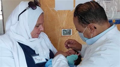 انطلاق الحملة القومية للتطعيم ضد مرض شلل الأطفال بشمال سيناء