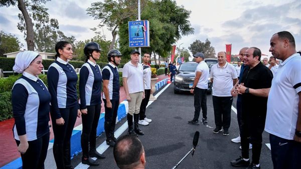 الرئيس السيسي يتفقد