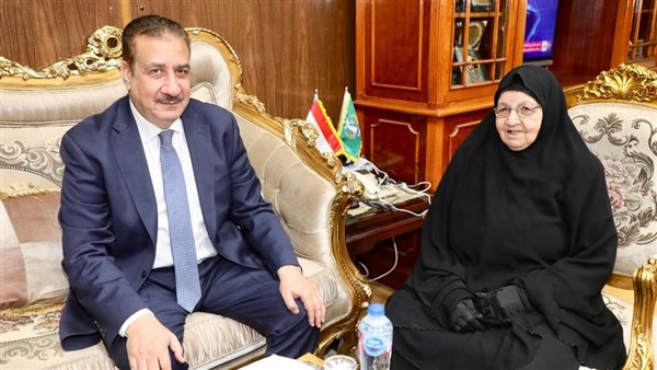 محافظ المنوفية يستقبل