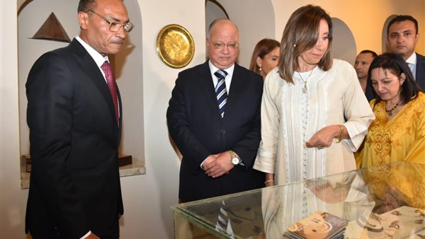 وزيرة الثقافة تتفقد