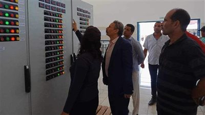 ضمن خطة المحافظة للارتقاء بالبنية التحتية.. تنفيذ مشروع محطة المياه الجديدة بمركز أبوقرقاص