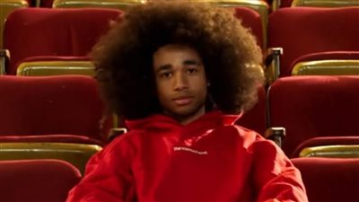 ظهور البلوجر الألماني روبنسون وبيبو وناصف مع نجوم الأهلي للإعلان عن القميص الجديد 