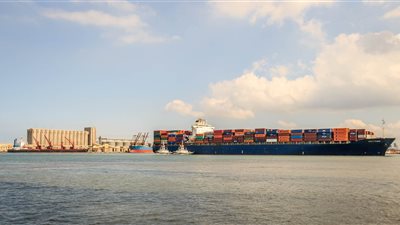 تداول 35 سفينة تجارية في ميناء دمياط خلال الـ24 ساعة الماضية