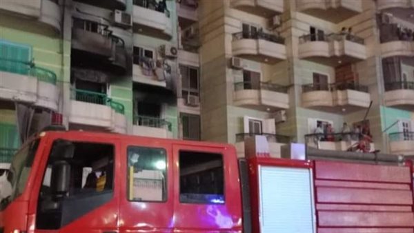 صورة متداولة للحريق