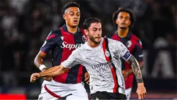 مباراة ميلان وبولونيا