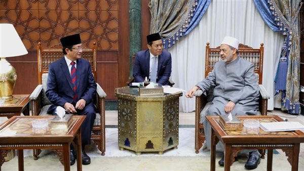 شيخ الأزهر يستقبل