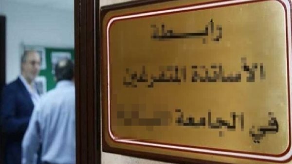 الأساتذة المتفرغين