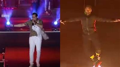 تيشرتات حكيم وطيران تامر حسني.. أبرز لقطات مهرجان العلمين الدولي قبل انتهاء فعالياته