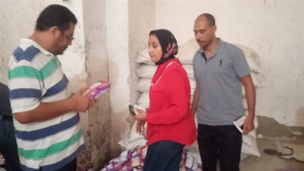 ضبط مصنع سلع غذائية