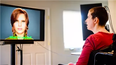 سيدة مصابة بالشلل منذ سنوات تنطق أول كلمة لها بواسطة الذكاء الاصطناعي