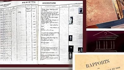 المتحف اليوناني الروماني ينشر صورا لسجلات تسليم وتسلم القطع الأثرية | صور 