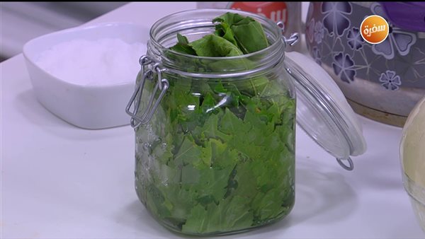 طريقة تخزين ورق العنب