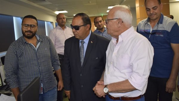 محافظ بورسعيد يتفقد