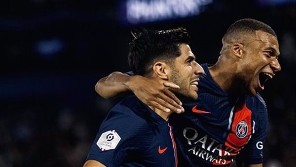 مبابي وأسينسيو مباراة