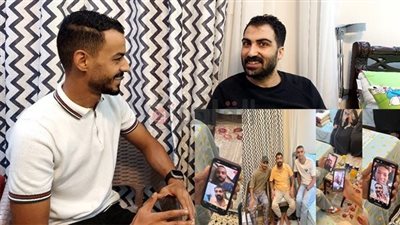 إحنا في ضهرك.. كهربا وقفشة وعاشور يدعمون المدرس المصاب بضمور العضلات بشبرا | فيديو وصور