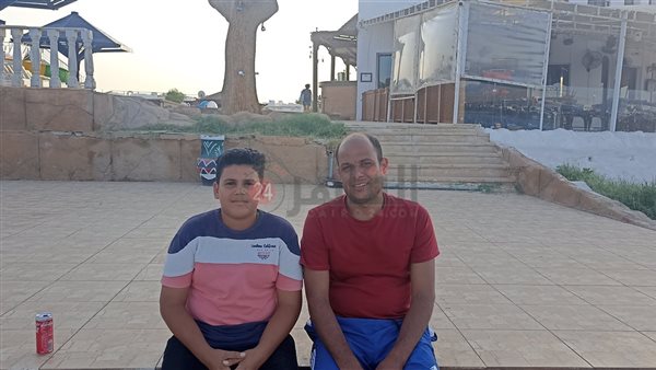 الطفل مهند مع محرر