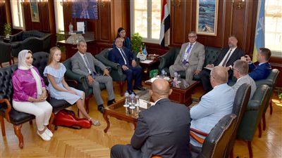 محافظ الإسكندرية يستقبل قنصل عام روسيا لتوقيع اتفاقية توأمة