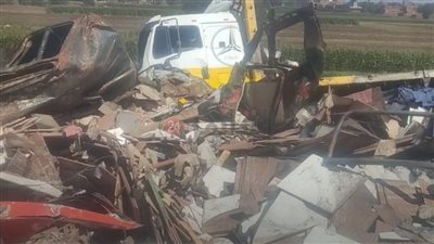 3 وفيات منها جثتان متفحمتان.. تفاصيل حادث تصادم على الطريق الإقليمي بالمنوفية