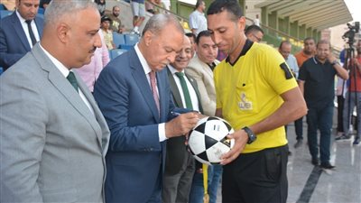 محافظ القليوبية يشهد فعاليات الحفل الختامي والمباراة النهائية لدوري مراكز شباب القرى